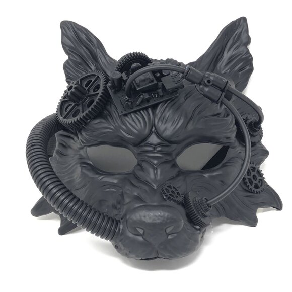 Wolf Steampunk Style Halloween Costume Mask Masquerade Party Ball Masks - Picture 2 of 4